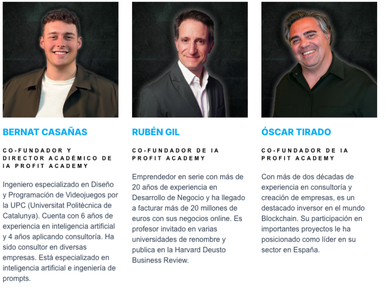 opinion ia profit academy con bernat casañas
