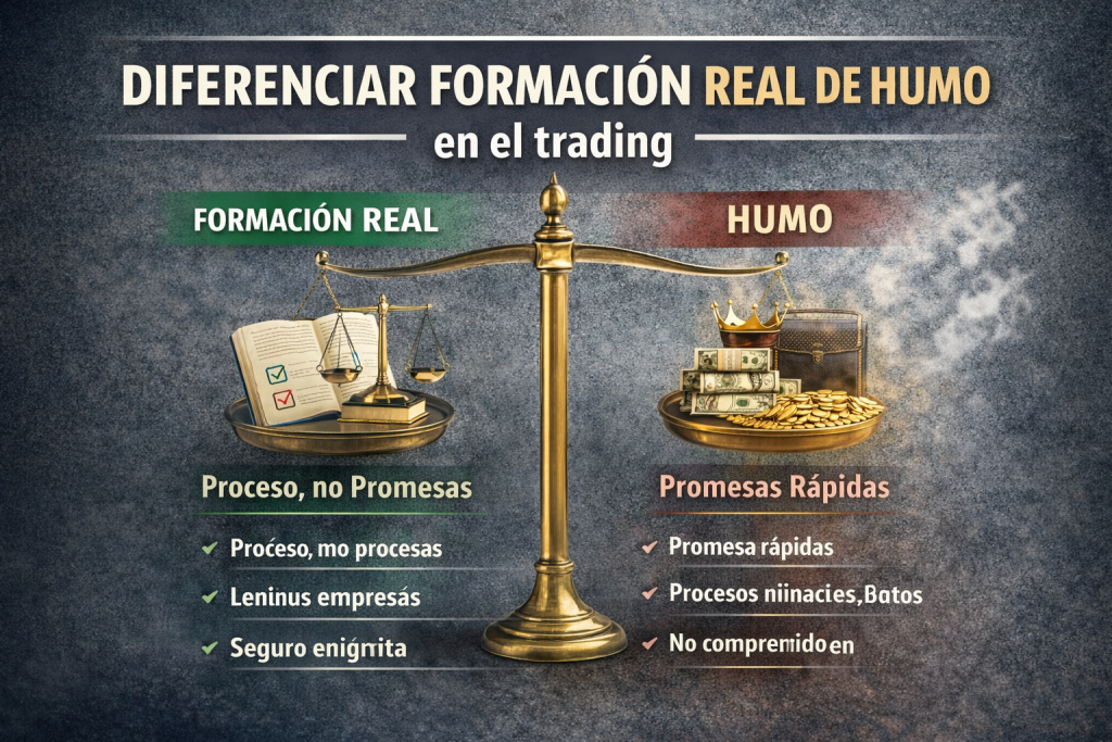 COMO DIFERENCIAR LAS MEJORES FORMACIONES DE TRADING DE REAL O HUMO