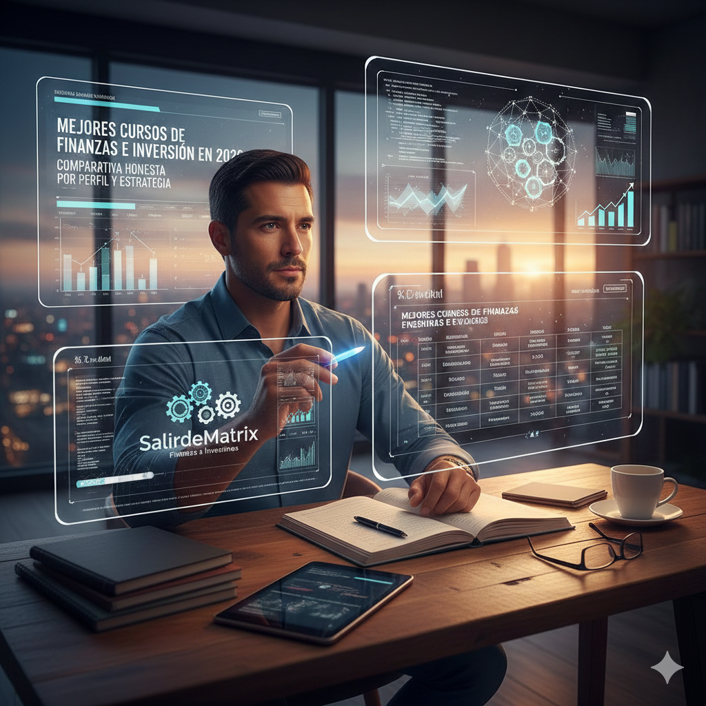 Comparativa curos de finanzas e inversion en 2026