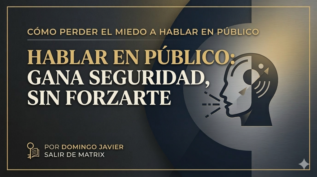 CÓMO PERDER EL MIEDO A HABLAR EN PÚBLICO